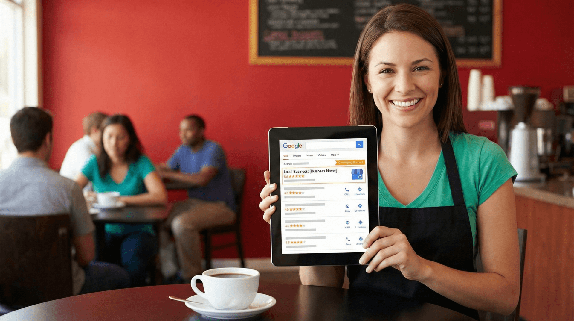 Coffee shop struggling with low Google Maps ranking